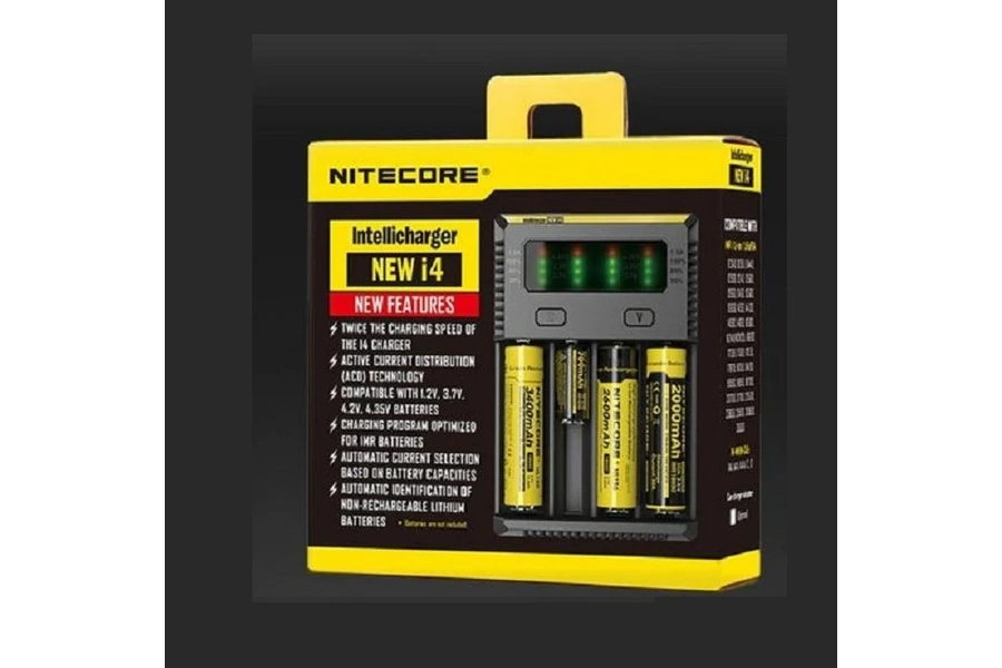 Nitecore Intellicharger New i4 Li-ion 18650 Pil Şarj Cihazı