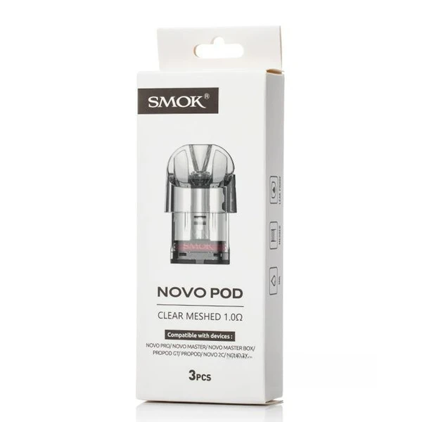 Smok Novo Pod Clear Novo Yedek Kartuş (3 Adet)