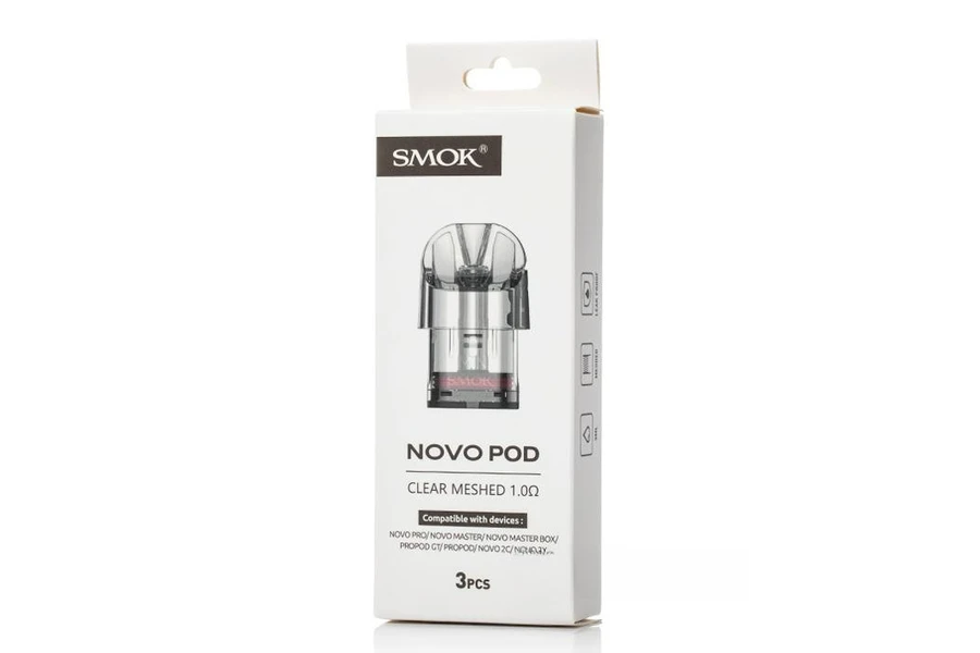 Smok Novo Pod Clear Novo Yedek Kartuş (3 Adet)