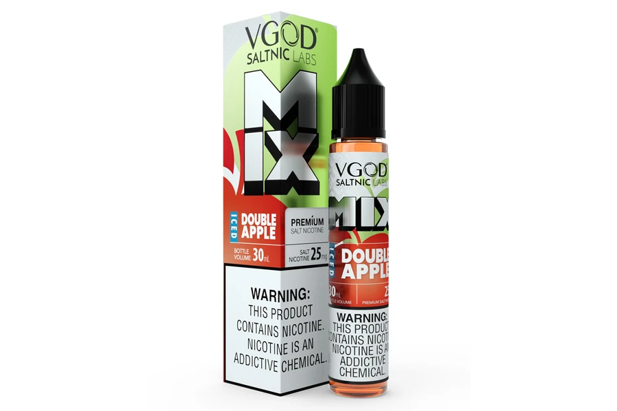 VGOD SaltNic Double Apple Mix Iced 30ML - Buzlu Çift Elma Karışımı