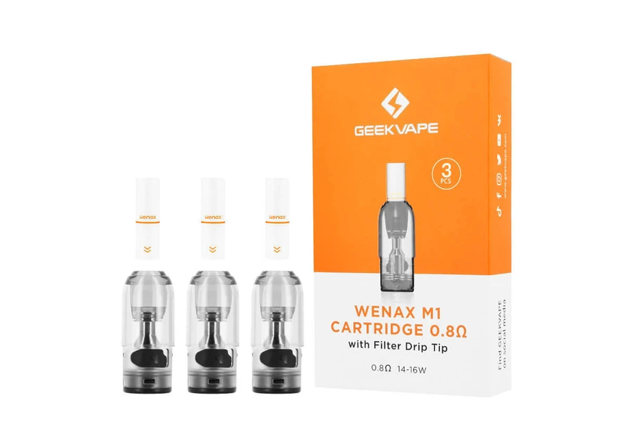 GeekVape WENAX M1 Filtreli Kartuş (3 Adet)