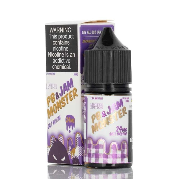 Jam Monster & PB - Grape Salt 30ML (Üzüm Fıstık Ezmesi)