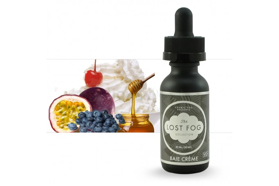 Cosmic Fog - Baie Creme Lost Fog Serisi Premium Elektronik Sigara Likiti (60 ML)