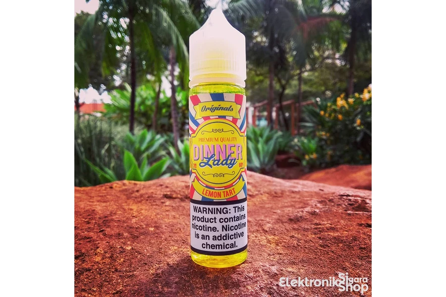 Dinner Lady - Lemon Tart Premium Elektronik Sigara Likiti (60 ML)