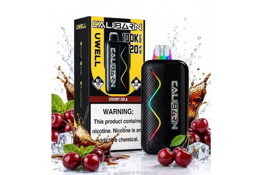 UWELL Caliburn Bar 100K 35W - Cherry Cola 20mg