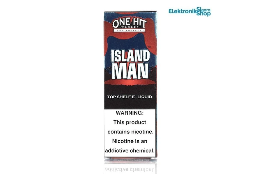 One Hit Wonder Island Man Premium Elektronik Sigara Likiti (100ml)