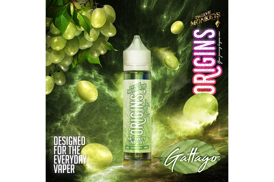 Twelve Monkeys Vapor - Gattago (60ML)