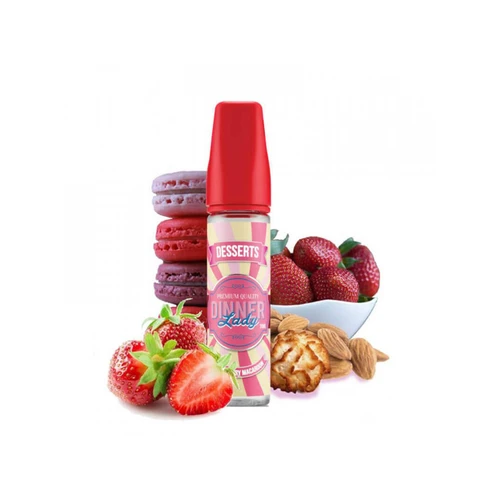Dinner Lady - Strawberry Macaroon (60 ML)