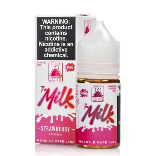 Jam Monster - Strawberry The Milk Salt 30ML (Çilek Süt)