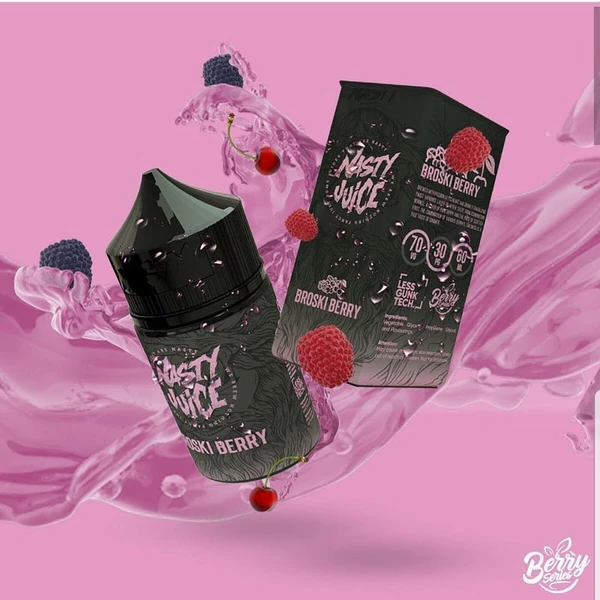 Nasty Juice Berry Series Broski Berry Premium Likit  (60ML)