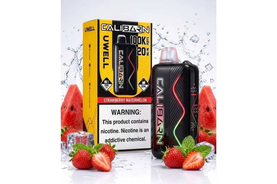 UWELL Caliburn Bar 100K - Strawberry Watermelon