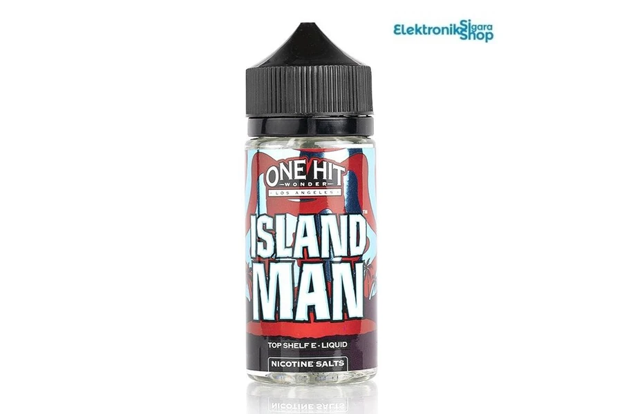 One Hit Wonder Island Man Premium Elektronik Sigara Likiti (100ml)