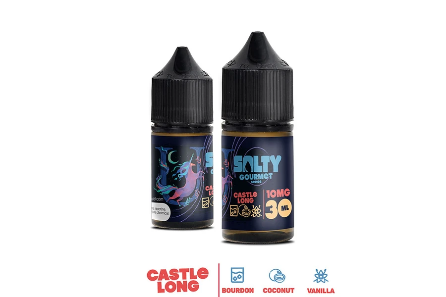 Salty - Castle Long (Burbon/ Hindistan Cevizi/ Vanilya) (30ML)
