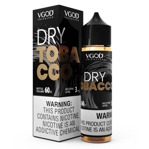 VGOD Dry Tobacco Premium Likit - Saf ve Kuru Tütün Aromalı 60ML