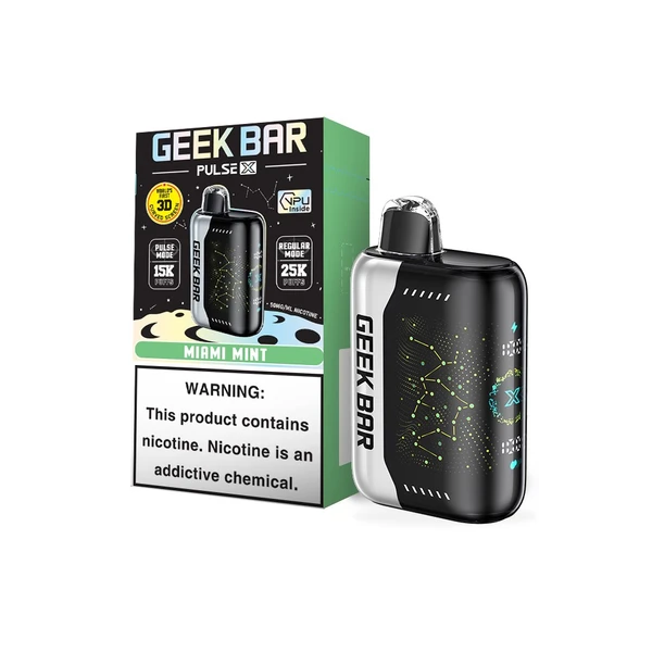 GeekBar Miami Mint Pulse X 25000