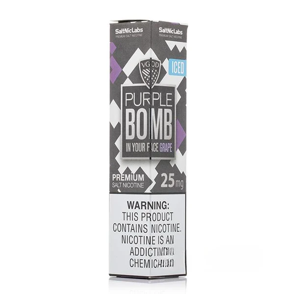VGOD SaltNic - Purple Bomb ICED (30ML)