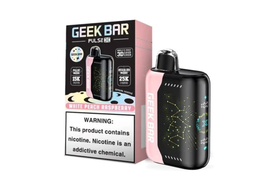Geek Bar Pulse X 25000 - White Peach Raspberry