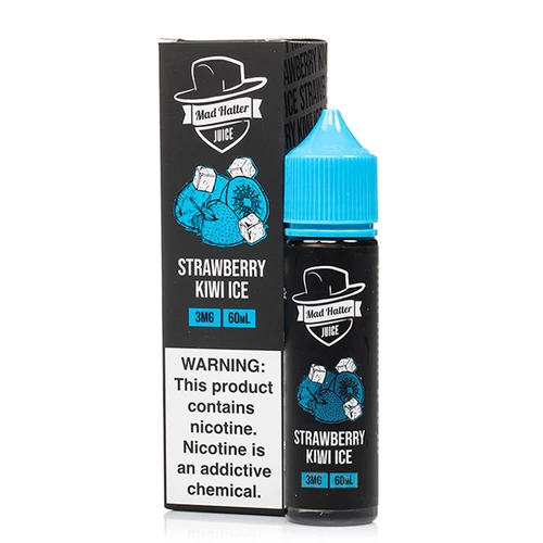 Mad Hatter Juice - Strawberry Kiwi Ice (60mL)
