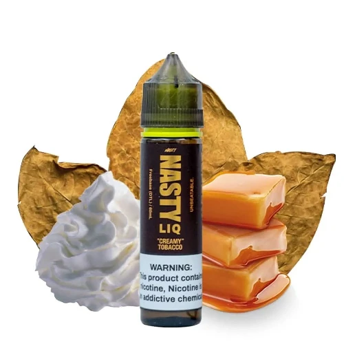 Nasty LIQ Series - Creamy Tobacco Premium Likit (60ML)