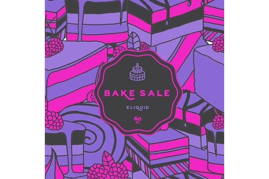 Charlie s Chalk Dust - Bake Sale - Purple Wedding Cake - Premium Elektronik Sigara Likiti (60 ML)