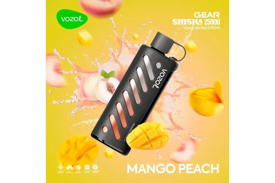 VOZOL Mango Peach GEAR 25000