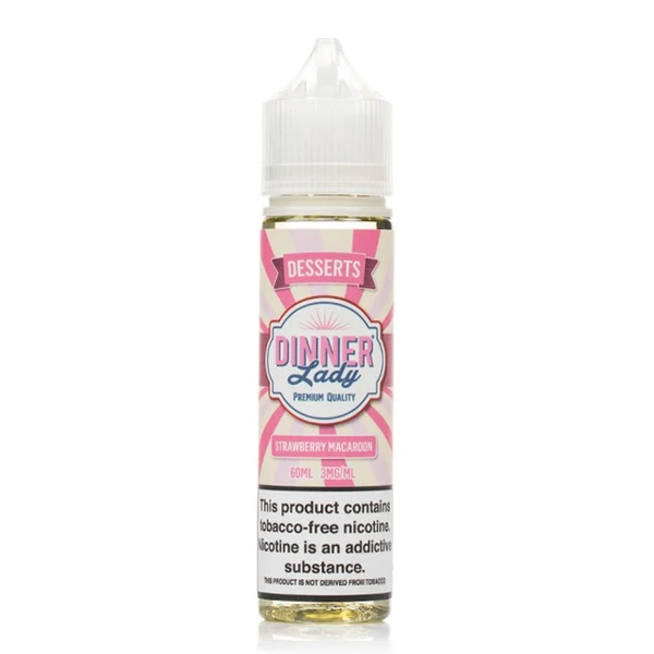 Dinner Lady - Strawberry Macaroon (60 ML)