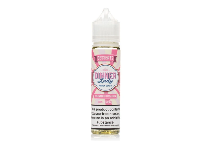 Dinner Lady - Strawberry Macaroon (60 ML)