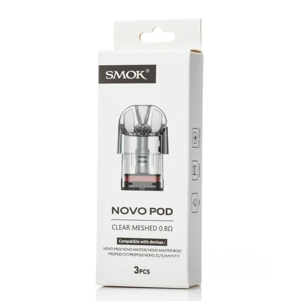 Smok Novo Pod Clear Novo Yedek Kartuş (3 Adet)