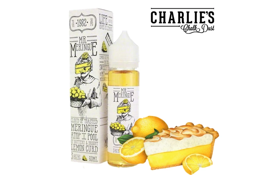 Charlie's Chalk Dust - Mr. Meringue Premium Elektronik Sigara Likiti (60 ML)