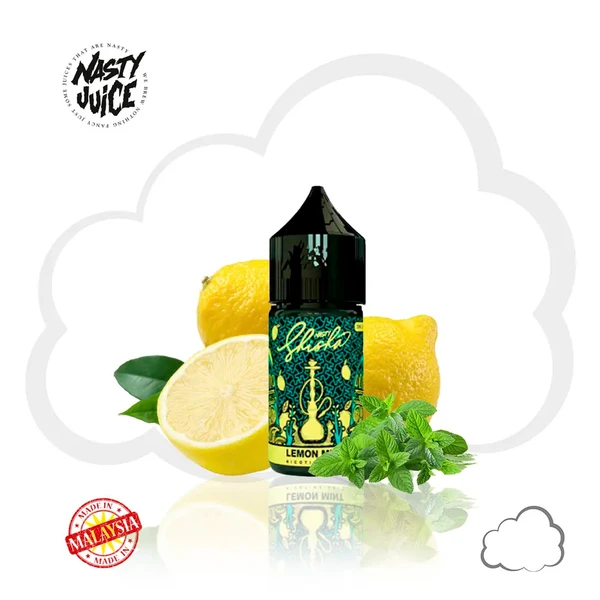 Nasty Salt - Lemon Mint (30mL) Shisha Series