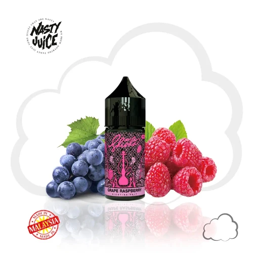 Nasty Salt - Grape Raspberry (30mL) Shisha Series