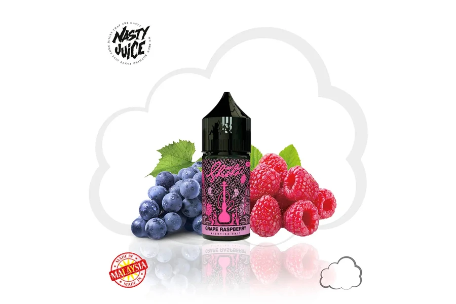 Nasty Salt - Grape Raspberry (30mL) Shisha Series