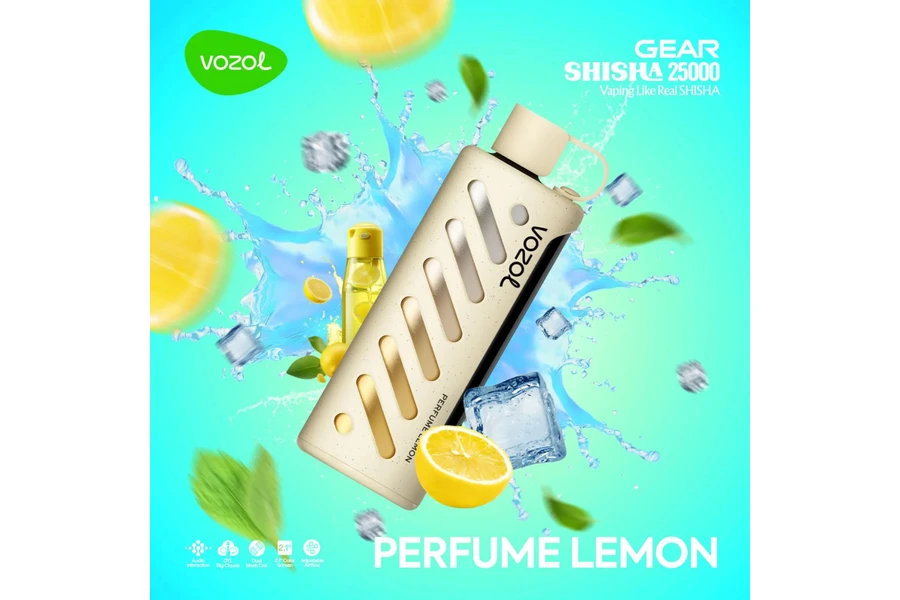 VOZOL GEAR 25000 Perfume Lemon