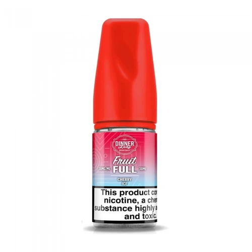 Dinner Lady - Cherry ICE Salt Likit (30ML) Kiraz Mentol