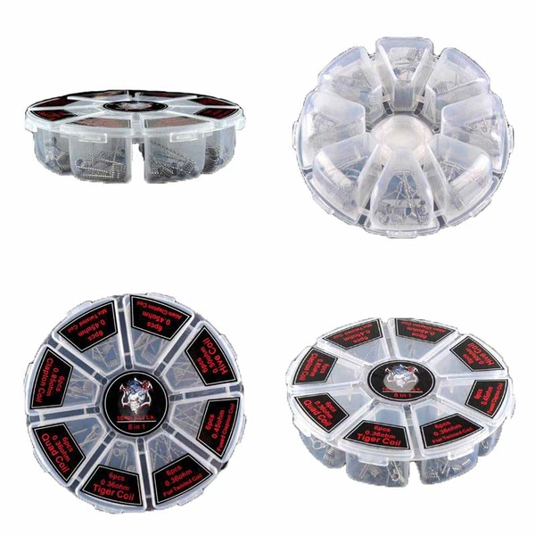 Demon Killer 8 in 1 Atomizer Sarım Hazır Tel Kutusu (48 Adet)