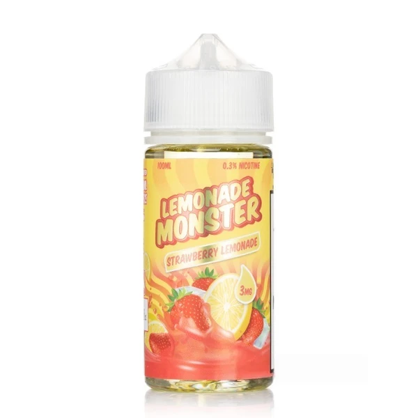 Jam Monster - Lemonade Monster Strawberry Lemonade 100ML (Çilekli Limonata)