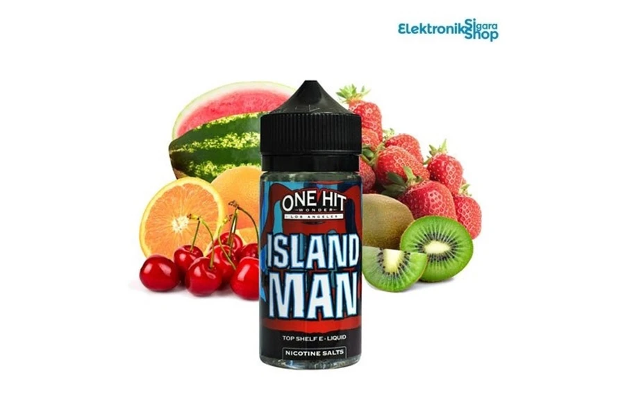 One Hit Wonder Island Man Premium Elektronik Sigara Likiti (100ml)
