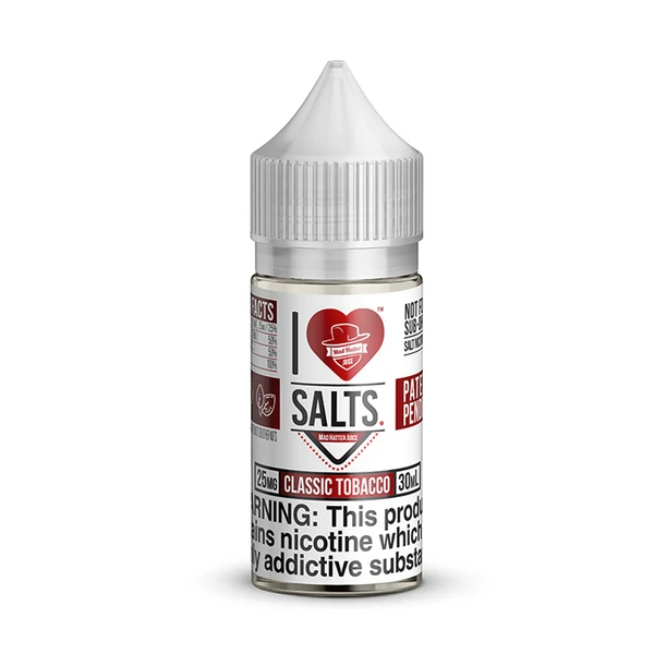 I Love Salts - Classic Tobacco (30ML)
