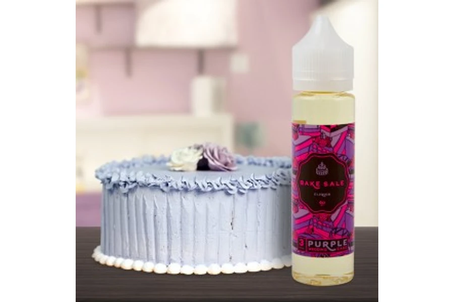 Charlie s Chalk Dust - Bake Sale - Purple Wedding Cake - Premium Elektronik Sigara Likiti (60 ML)