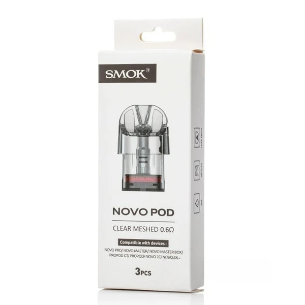 Smok Novo Pod Clear Novo Yedek Kartuş (3 Adet)