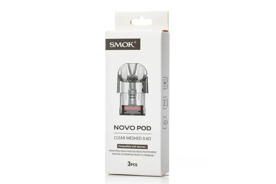 Smok Novo Pod Clear Novo Yedek Kartuş (3 Adet)