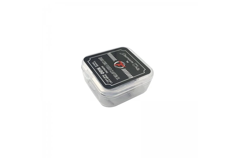 Fumytech 10'lu Paket Ni80 Quad Core Fused Clapton Hazır Tel - 0.20 ohm DL