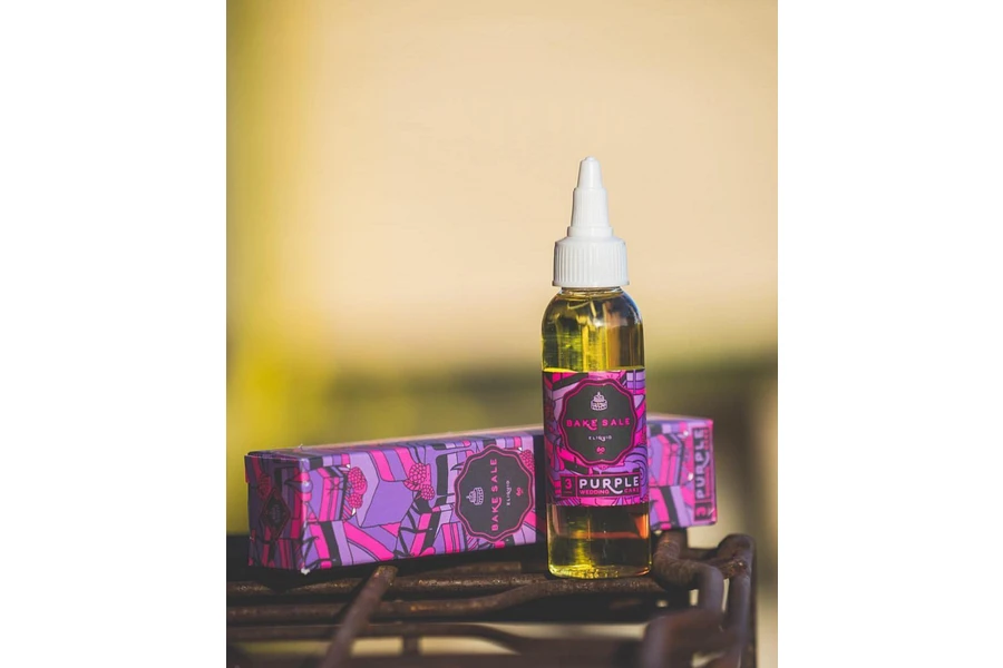 Charlie s Chalk Dust - Bake Sale - Purple Wedding Cake - Premium Elektronik Sigara Likiti (60 ML)