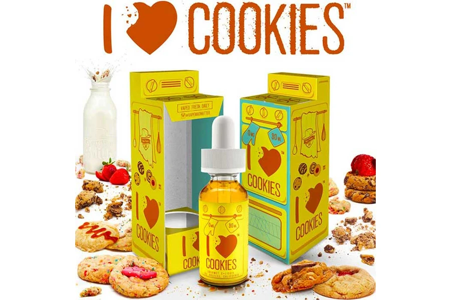 Mad Hatter - I Love Cookies Premium Elektronik Sigara Likiti (30 ml)