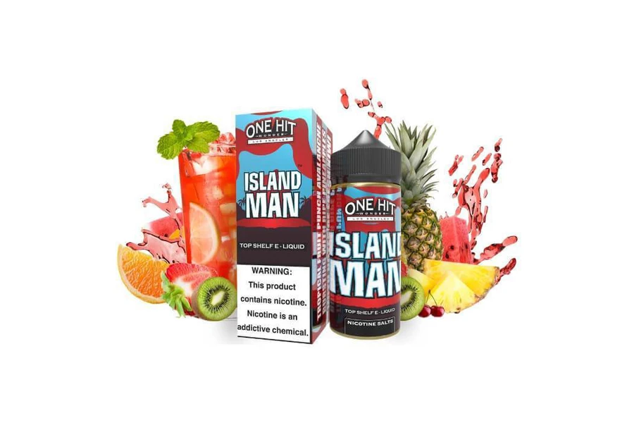 One Hit Wonder Island Man Premium Elektronik Sigara Likiti (100ml)