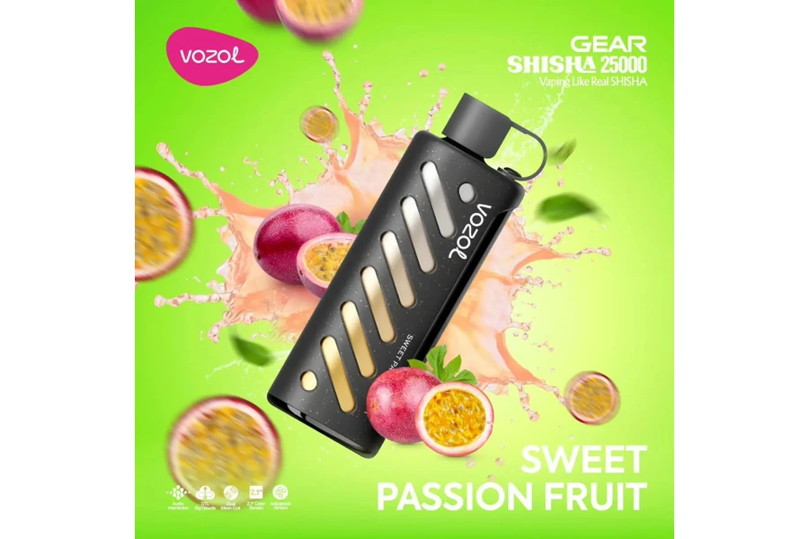 VOZOL GEAR 25000 Sweet Passion Fruit