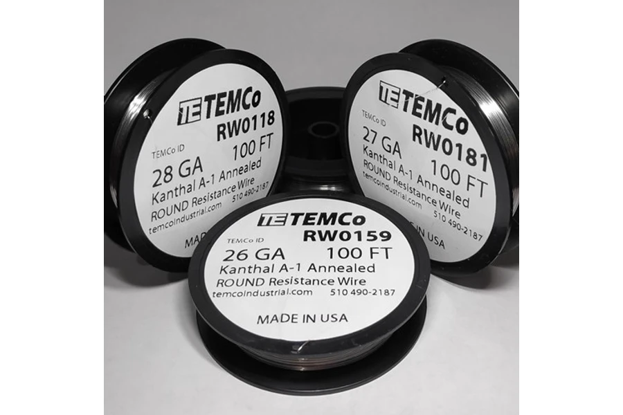 TEMCO Kanthal A1 Coil Rezistans Teli 10m (26ga/28ga/30ga/32ga)