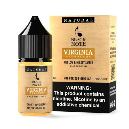 Black Note - Virginia Tobacco Salt 30ML