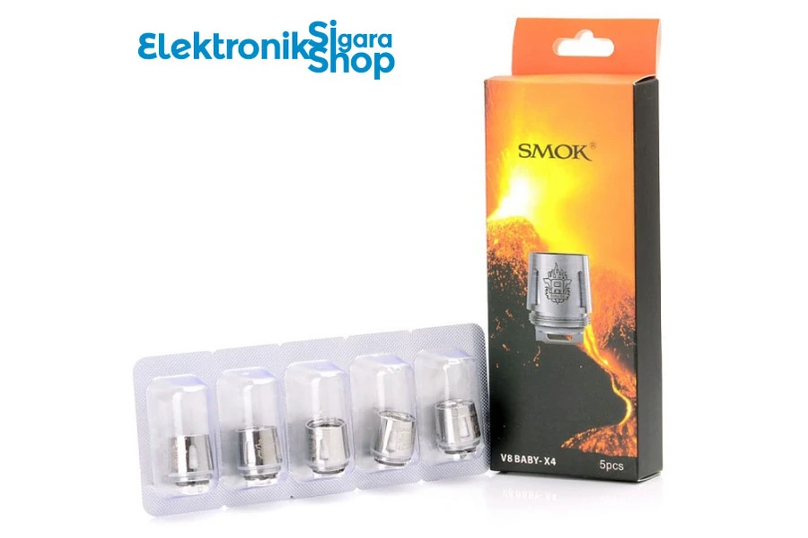 Smok V8 Baby Yedek Coil (TFV8 Baby/ Big Baby/ Alien) (5 Adet)