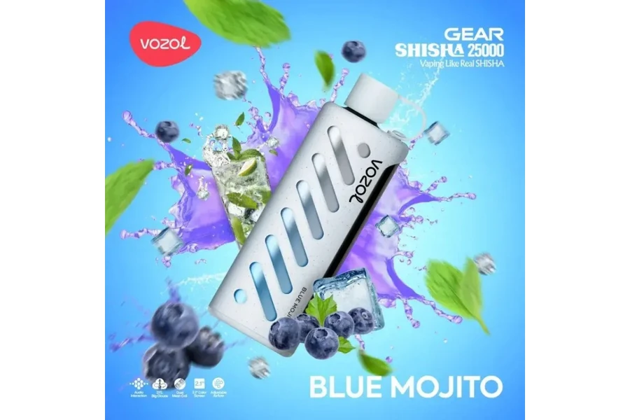 VOZOL Blue Mojito GEAR 25000